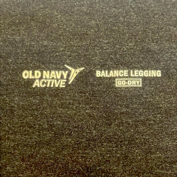 Old Navy Active Balance Legging Charcoal Bike Shorts Size M - Picture 3 of 5